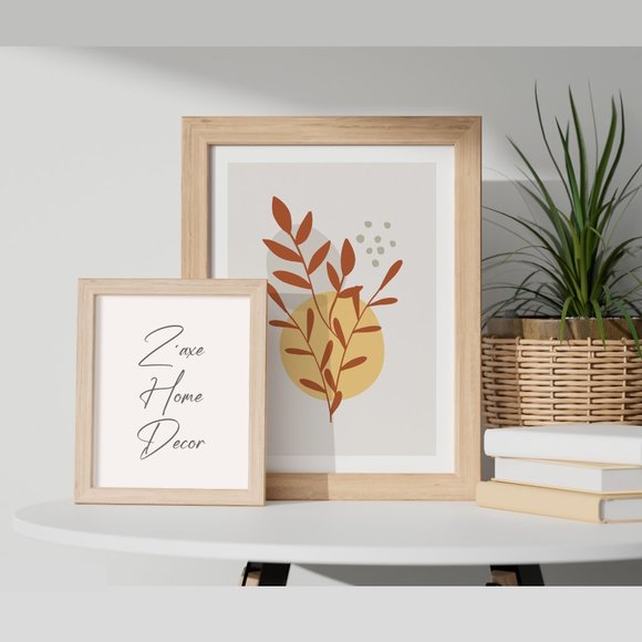 Modern Minimalist Abstract Nature Boho Wall Art Print Home Decor [No Frame] - Picture 5 of 7